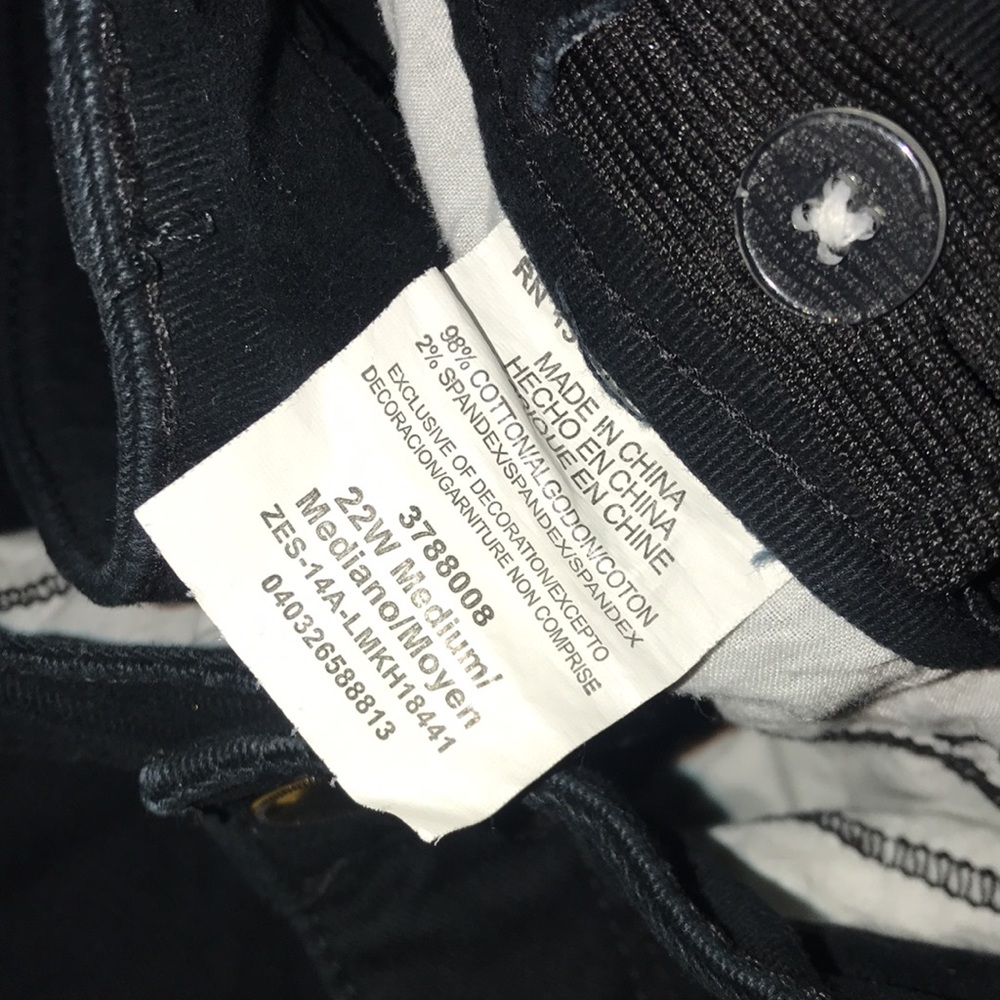 Lee black denim shorts - Picture 8 of 11